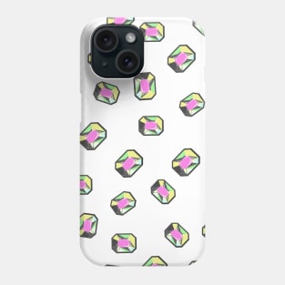 Cristal Holographic Vector Background Pattern Seamless Phone Case