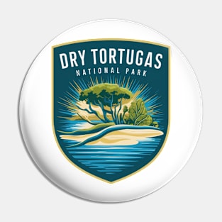 Dry Tortugas's Trees Pin