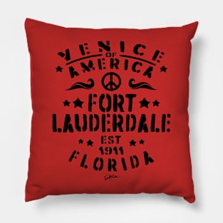 Fort Lauderdale, Florida Pillow