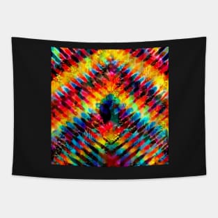 Astral Rainbow Tie Dye Tapestry