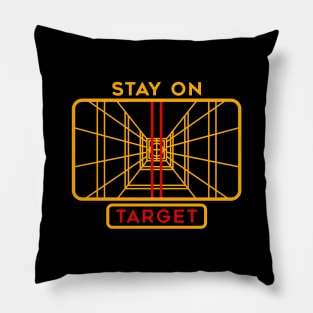 Stay On Target 1977 Targeting Computer Pillow