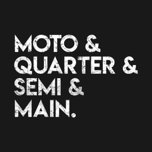 Moto Quarter Semi Main T-Shirt