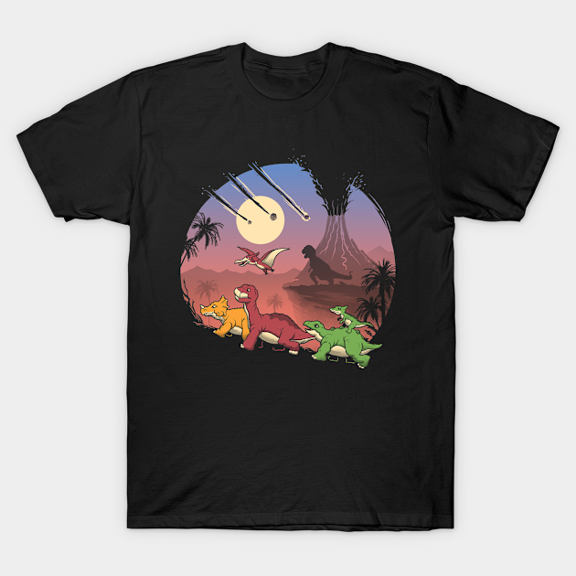 The Land Before Extinction - Dinosaurs - T-Shirt