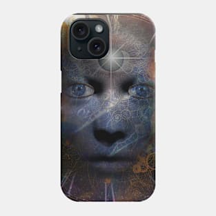 Face with third eye Phone Case