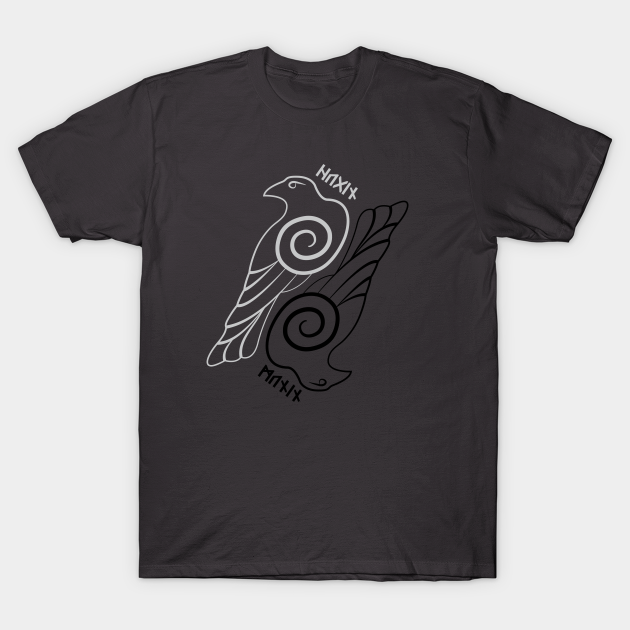 Discover Hugin & Munin - Odin - T-Shirt