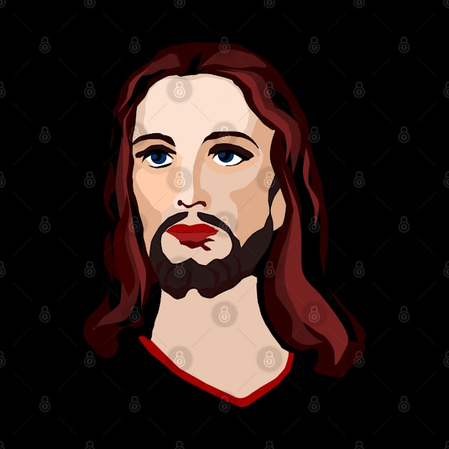 Jesus Portrait by redhornet