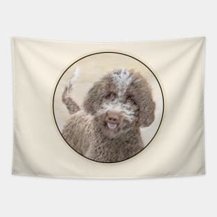 Lagotto Romagnolo Painting - Cute Original Dog Art Tapestry