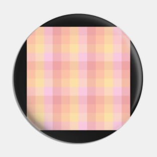 Sunset Gingham Check in Pink, Red, Yellow, and Orange Pin