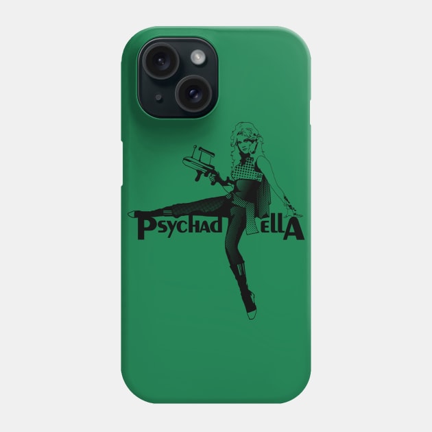 Barbarella Psychadella Phone Case by mosgraphix