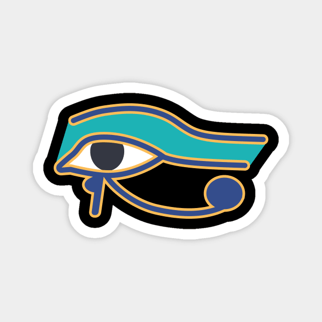 Eye Of Horus Magnet by taoistviking