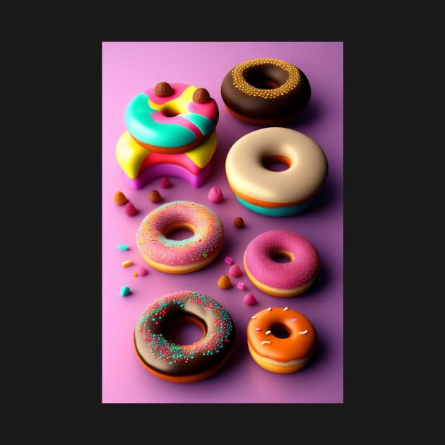 Sprinkles Donut by Fun and Cool Tees