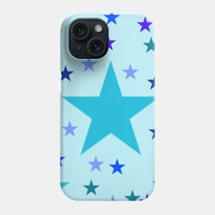 COLORFUL STARS PATTERN BACKGROUND DESIGN Phone Case