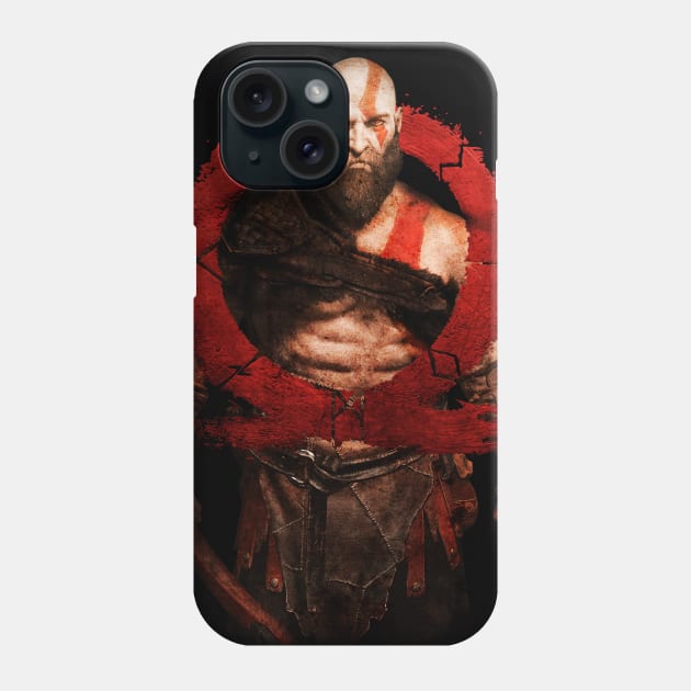 God of War Risen Phone Case by CylentArt