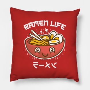 Ramen Life Pillow