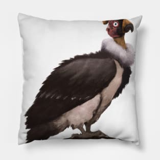 Cute Condor Drawing Pillow