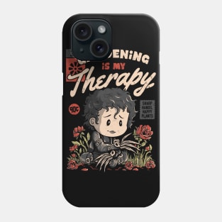 Gardening is My Therapy - Cute Nature Geek Gift Phone Case