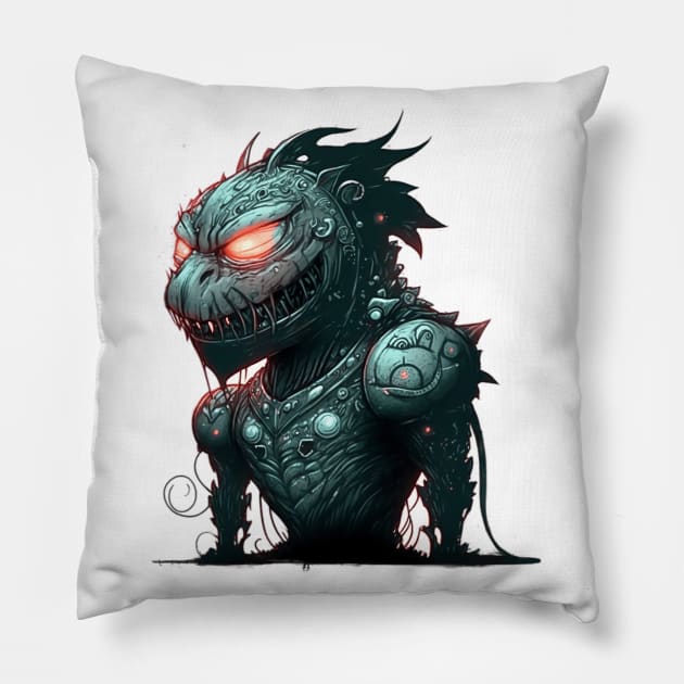 Mystical fantasy character. Pillow by AndreKENO