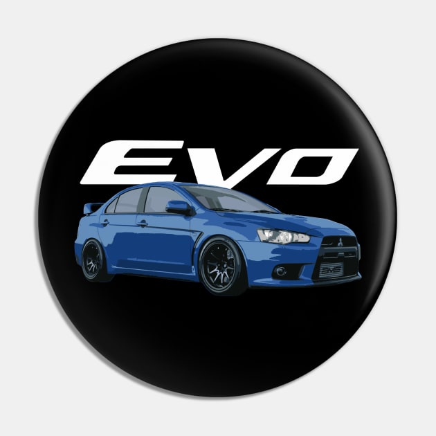 EVO X evolution 10 octane blue Pin by cowtown_cowboy