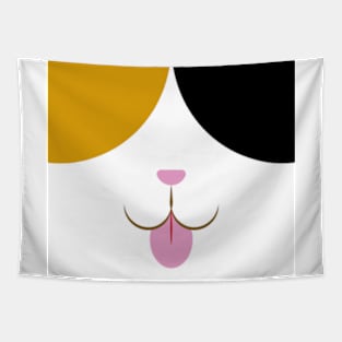 Calico Cat Mouth Tapestry