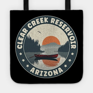 Clear Creek Reservoir Arizona Sunset Tote