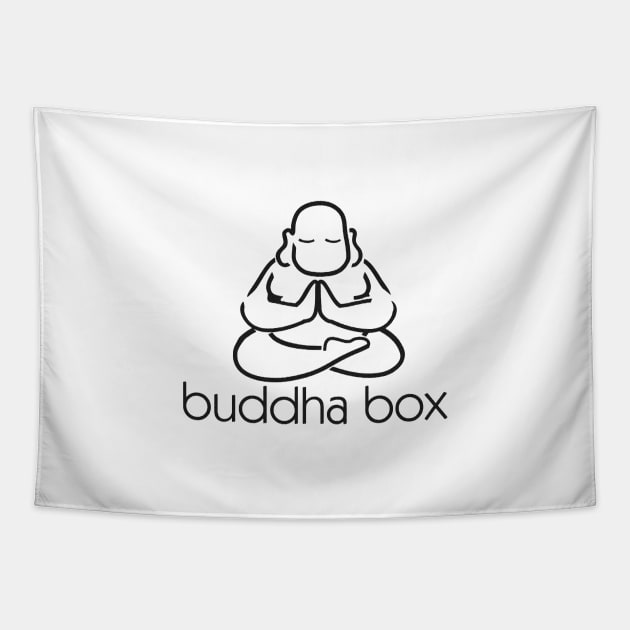 Buddha Box Tapestry by Clobberbox