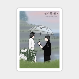 Wonderful World Korean Drama Magnet