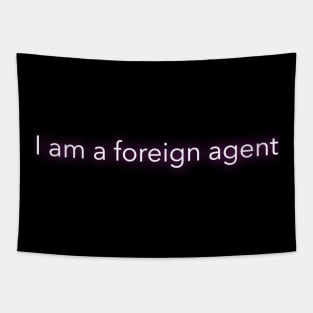 Quote "I am a foreign agent" Tapestry
