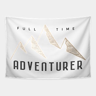 Full Time Adventurer - Golden Mountains Tapestry