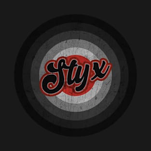 Styx_ Black Vintage T-Shirt