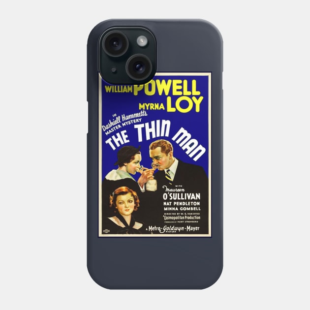 The Thin Man Phone Case by Vandalay Industries