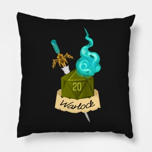 Dungeons & Dragons Warlock D20 Pillow