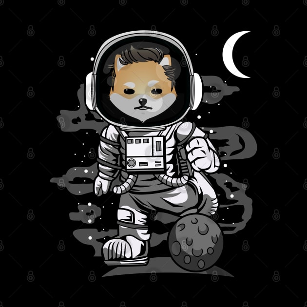 Astronaut Dogelon Mars Coin To The Moon Crypto Token Cryptocurrency Wallet Birthday Gift For Men Women Kids by Thingking About