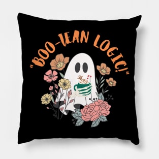 Boo-Lean Logic! Pillow