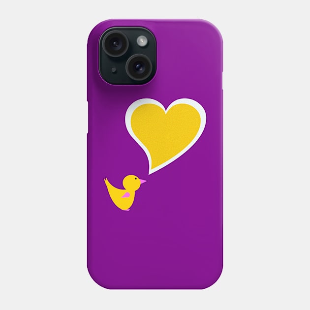 Small Bird Big Love Phone Case by This Cute Eel