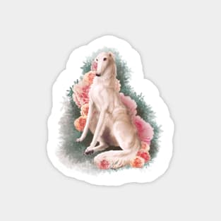 Borzoi elegance Magnet