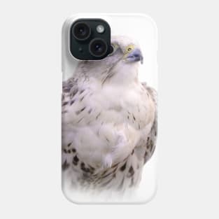 Up Close and Personal with a Stunning Saker Falcon Phone Case