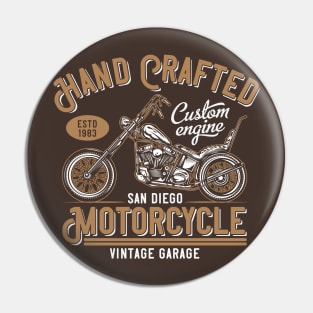 Hand Crafted Motorcycle Pin