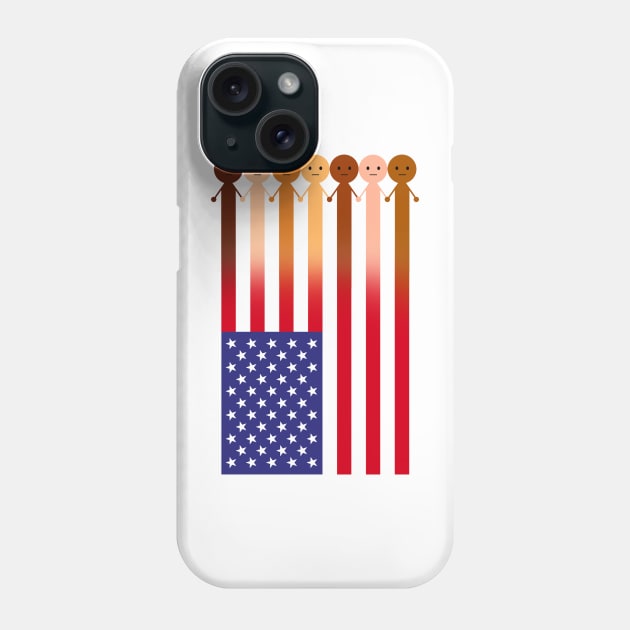 WE THE PEOPLE Phone Case by An Idle Robot