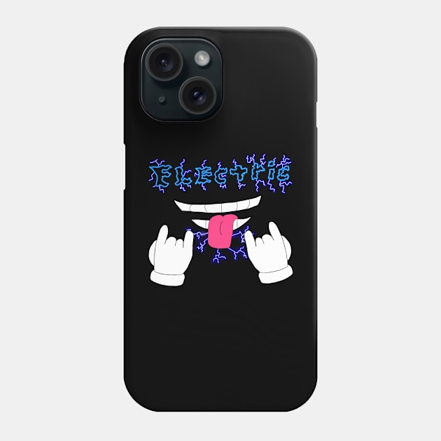 Electric Graphic Tee Phone Case by DlcEmporium