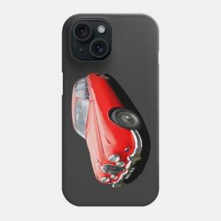 Jaguar Mk 2 in red Phone Case