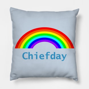 Chief Day Rainbow Days of the Week Pillow