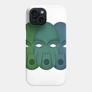 Three Aliens Phone Case