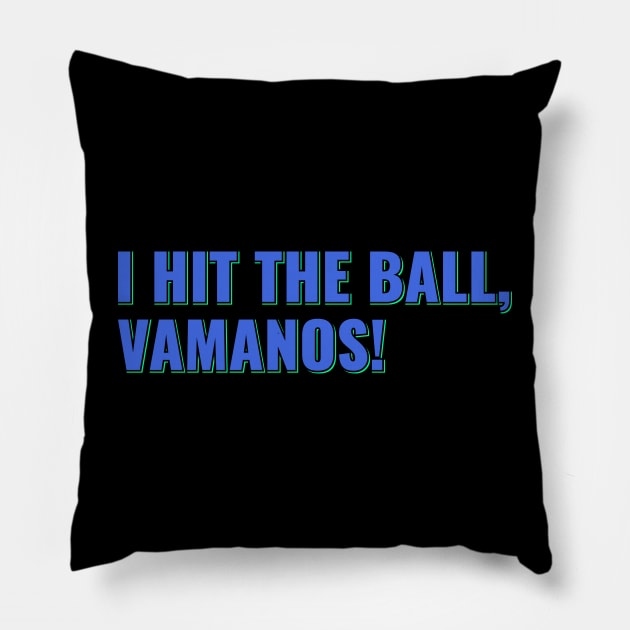 Vamanos Golf Pillow by ardp13