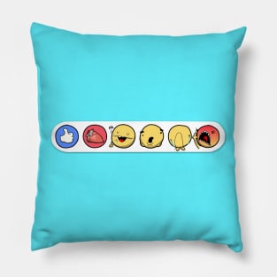 Derpy emoticons Pillow