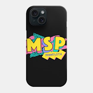 Minnesota Saint Paul, Minnesota Retro 90s Logo Phone Case