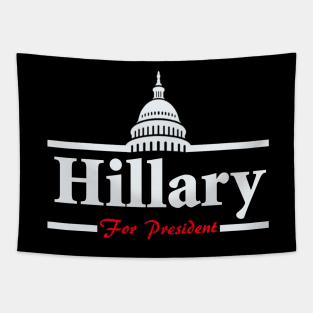 Hillary Clinton For President Tapestry