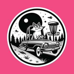 Fur-ocious Driver Disc Golf T-Shirt – Toonces Takes the Course T-Shirt