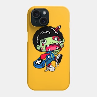 Afro Zombie Full | Halloween Phone Case