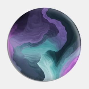 Purple blue tide waves I Pin