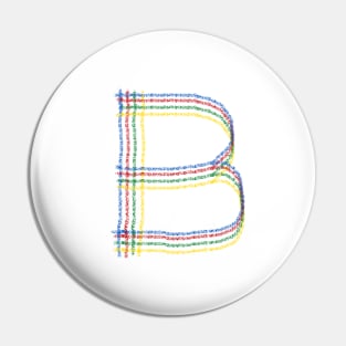 The letter B! Pin